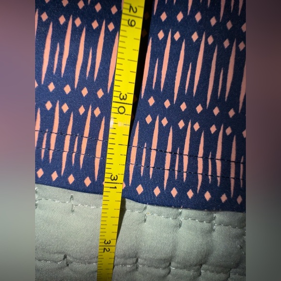 Ellie Kai Blue/coral Geometric Print Halter Tie Sleeveless dress size 4 EUC - Picture 11 of 11